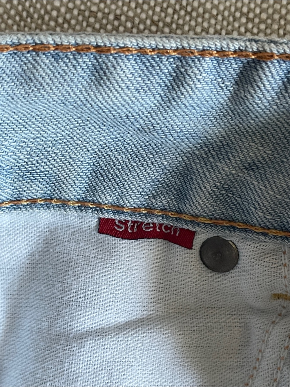 GUESS NEW Y2K Daredevil Bootcut Flare Jeans 29 light blue denim - Picture 7 of 12